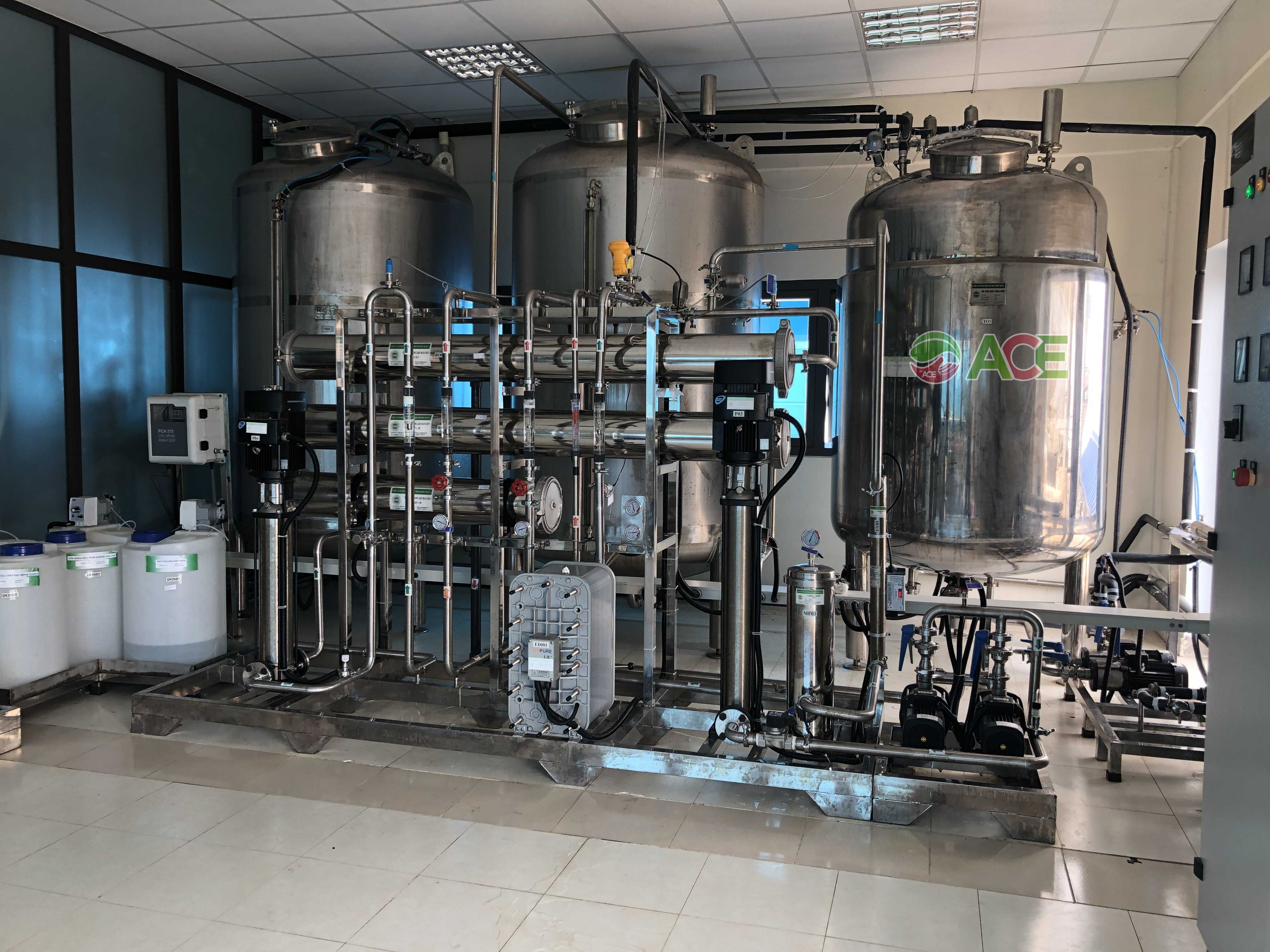 Hệ thống xử lý nước RO 1500l/h